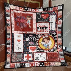 Wife Mom Nurse Quilt Blanket Vh09  Quilt